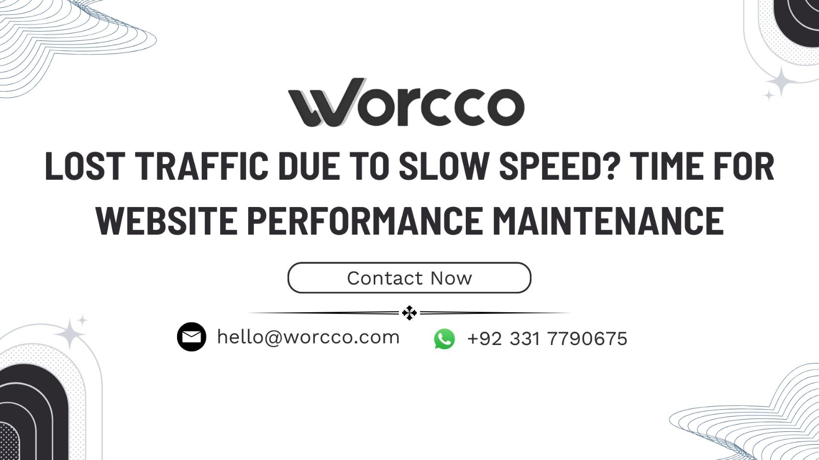 Lost Traffic Due to Slow Speed? Time for Website Performance Maintenance